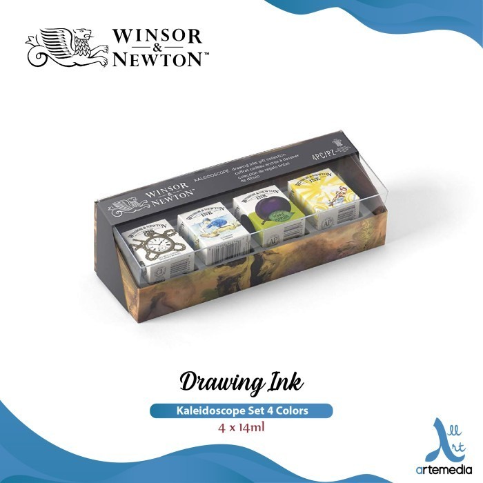 

Tinta Kaligrafi Winsor & Newton Set 4 Drawing Ink Calligraphy DISKON