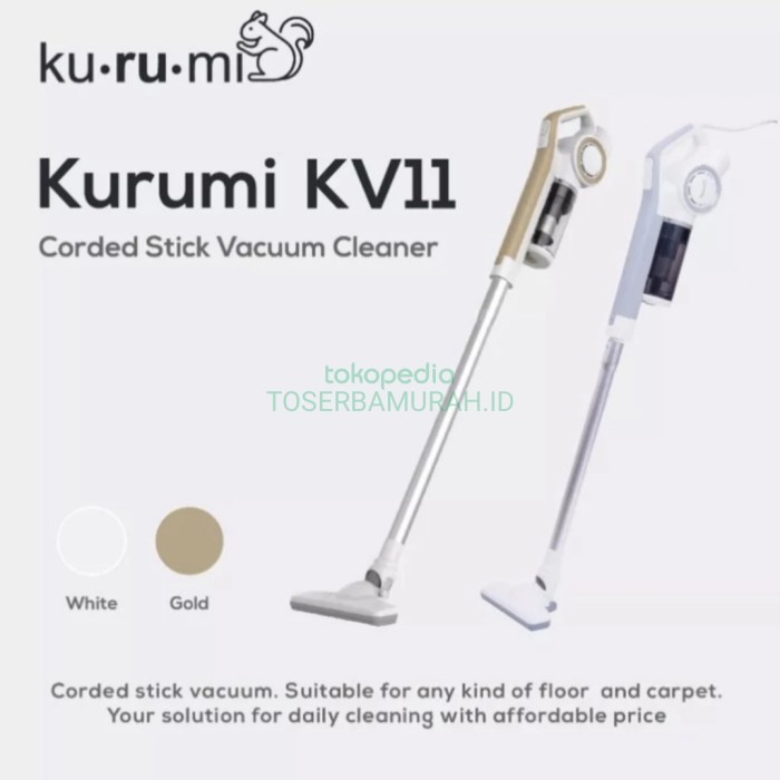 KURUMI KV11 Corded Stick Vacuum Cleaner KV 11