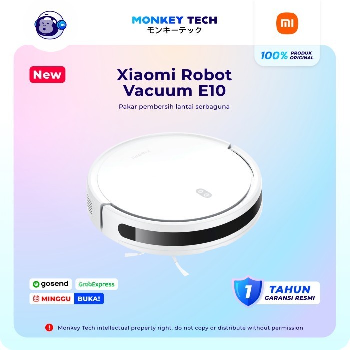 Xiaomi Robot Vacuum E10 / Xiaomi E10 Mi Robot Vacuum E10 Garansi Resmi