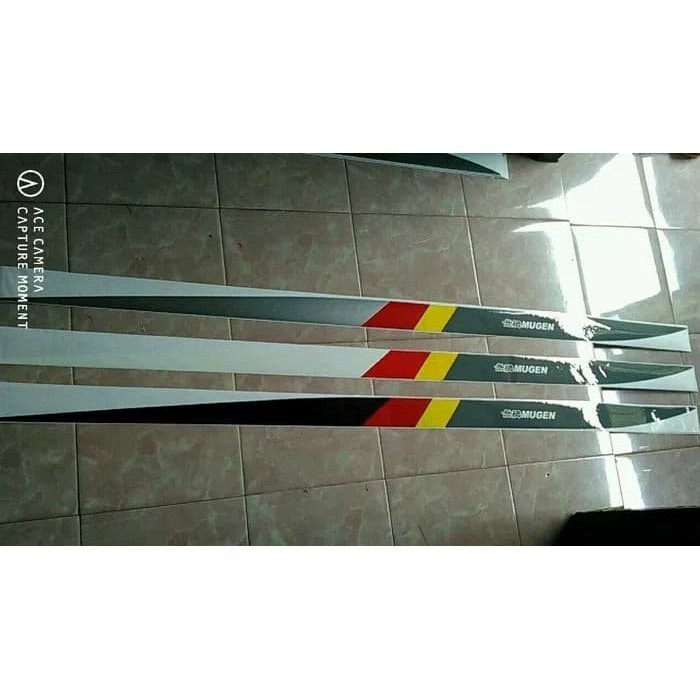STIKER SAMPING MUGEN HONDA HRV