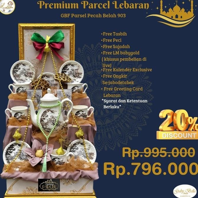 

Ready Stok Parcel Lebaran Gbf 903,Hamper Pecahbelah,Parceljabodetabek Jemimamart_