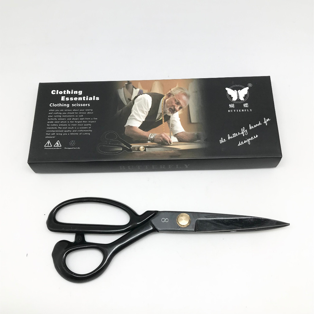 

Gunting Kain / Gunting Potong Bahan Kain Butterfly 8" / Gunting Tailor 9
