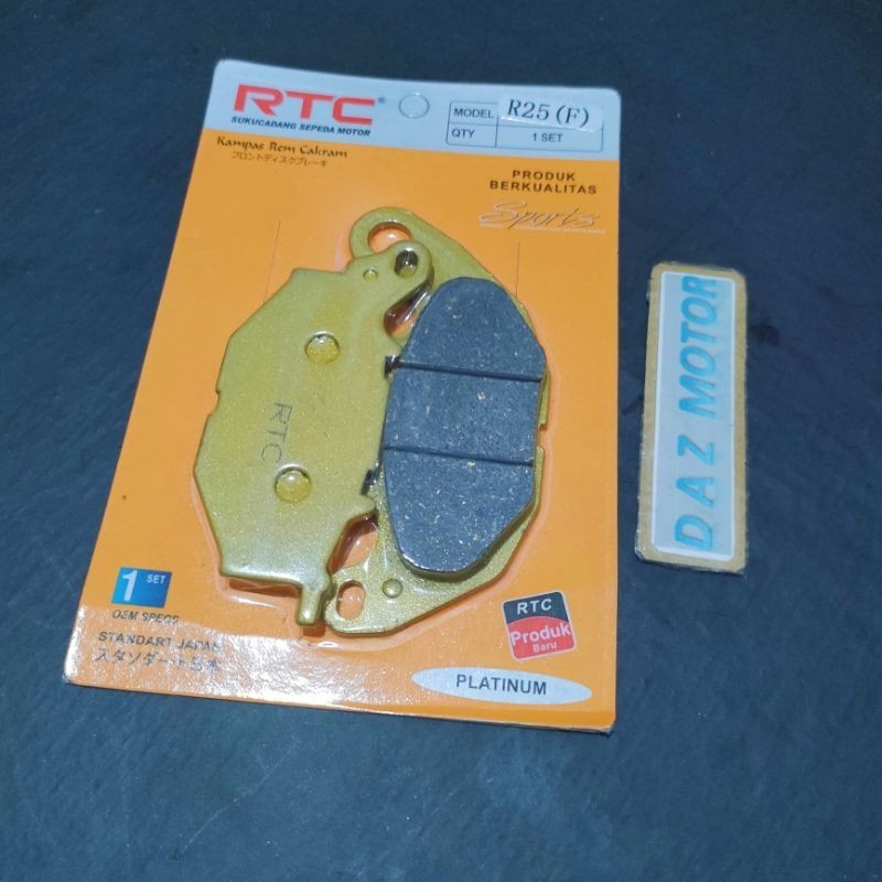 KAMPAS REM DEPAN CAKRAM RTC PLATINUM SERIES YAMAHA R25 R 25  MT25 MT 25 XMAX 250 X MAX