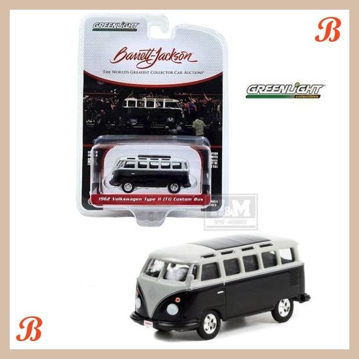 | HBK | GREENLIGHT 1962 VOLKSWAGEN TYPE II (T1) CUSTOM BUS BANETT-JACKSON