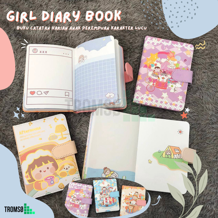 

Sale Tromso Girl Diary Book / Buku Catatan Harian Anak Perempuan Sale!!!