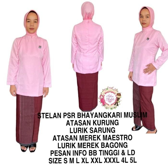 Psr Bhayangkari Muslim Baju Kurung