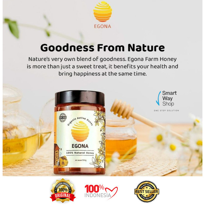

Madu EGONA Honey 100% Madu ASLI 500 Gram ORI Indonesia