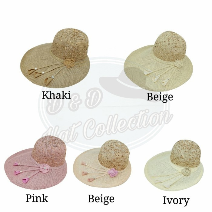 Sale Order Topi caddy Golf Rajut Brim Depan Lebar Topi Pantai Wanita