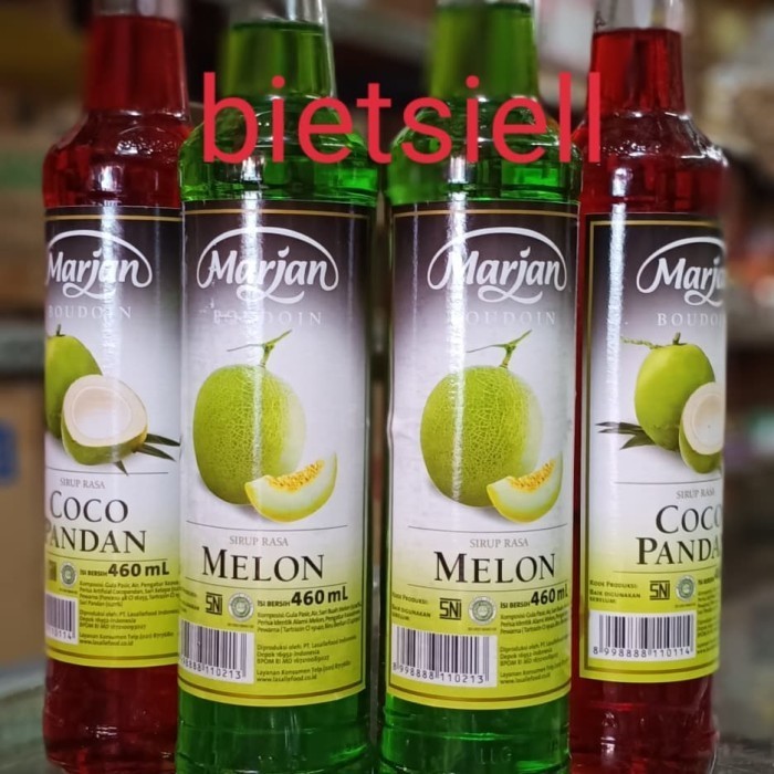 

marjan sirup melon 460 ml 12 btl/krt (gojek grab only)