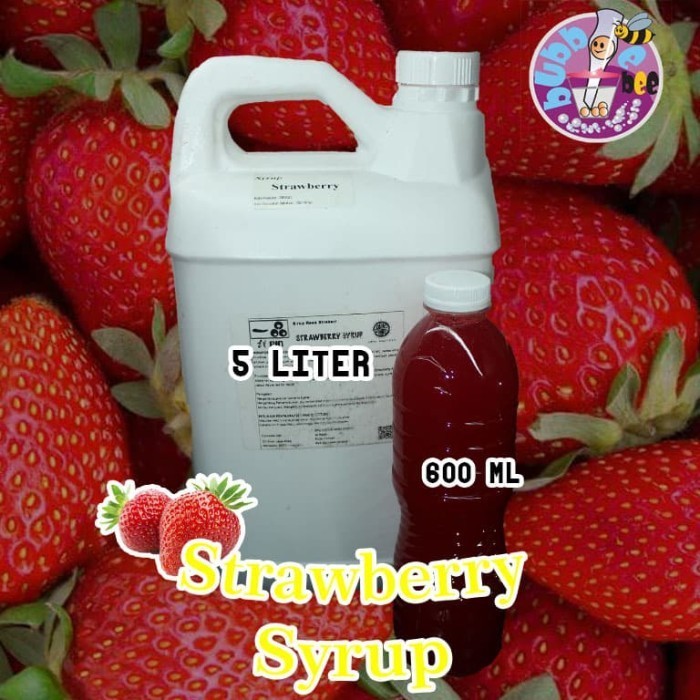 

Syrup concentrate STRAWBERRY kemasan derigen 7kg