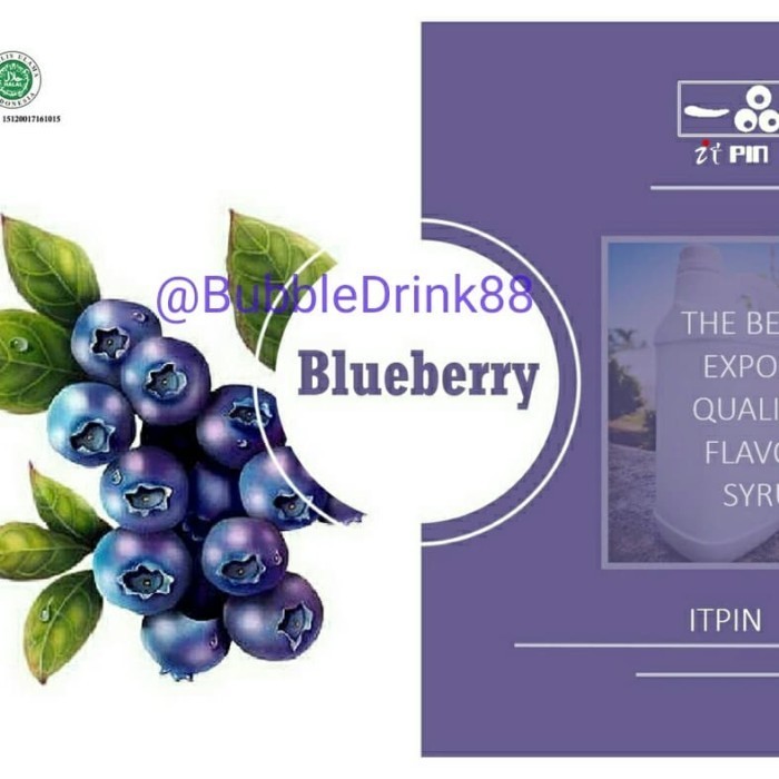 

SYRUP BLUEBERRY FLAVOUR PREMIUM ITPIN 7kg