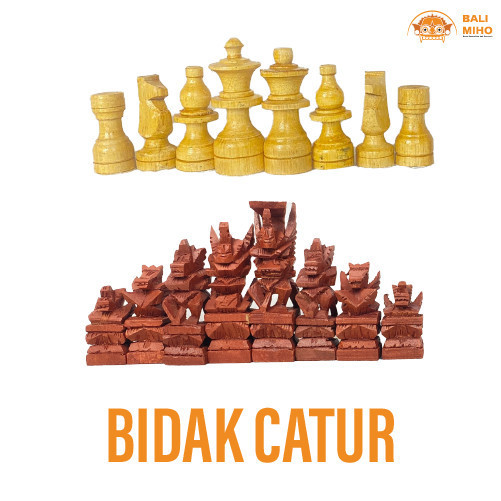 @#@#@#] Bidak Catur Bali/Pion Catur Bali/Bidak Nasional/Bidak Catur Kayu