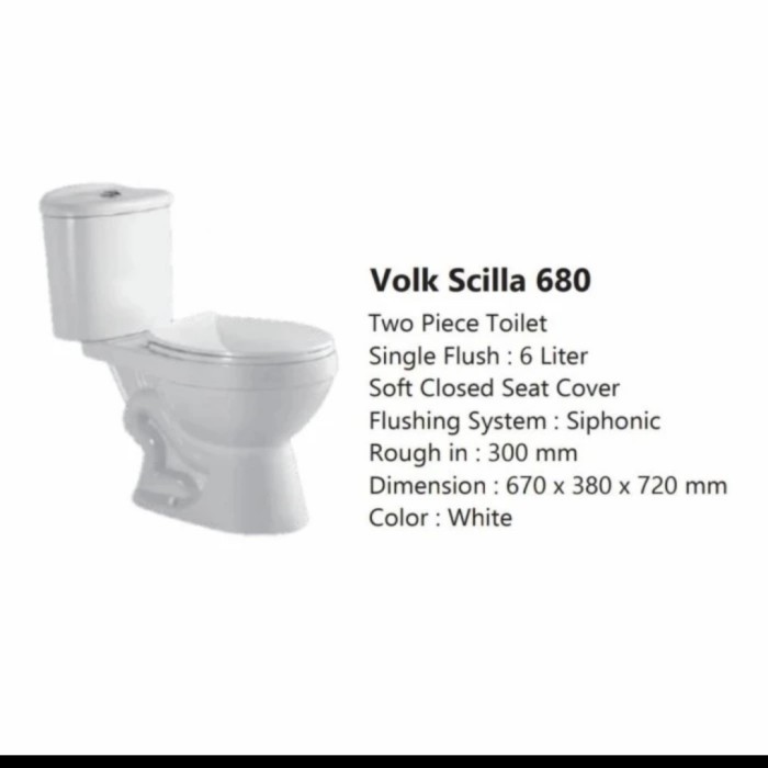 VOLK CLOSET DUDUK 680 INSTAN OJEK