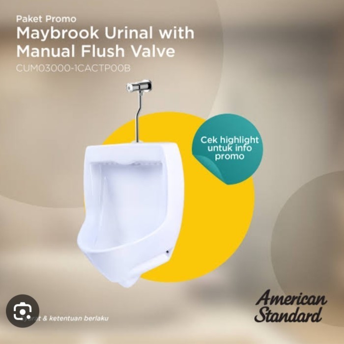URINAL AMERICAN STANDARD