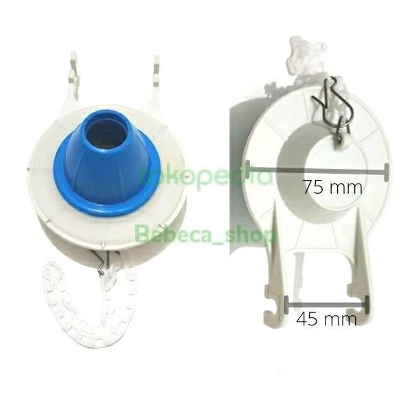 PROMO FLAPPER/SEAL KATUP PEMBILAS CLOSET TOTO B6021 (CLOSET CW420J