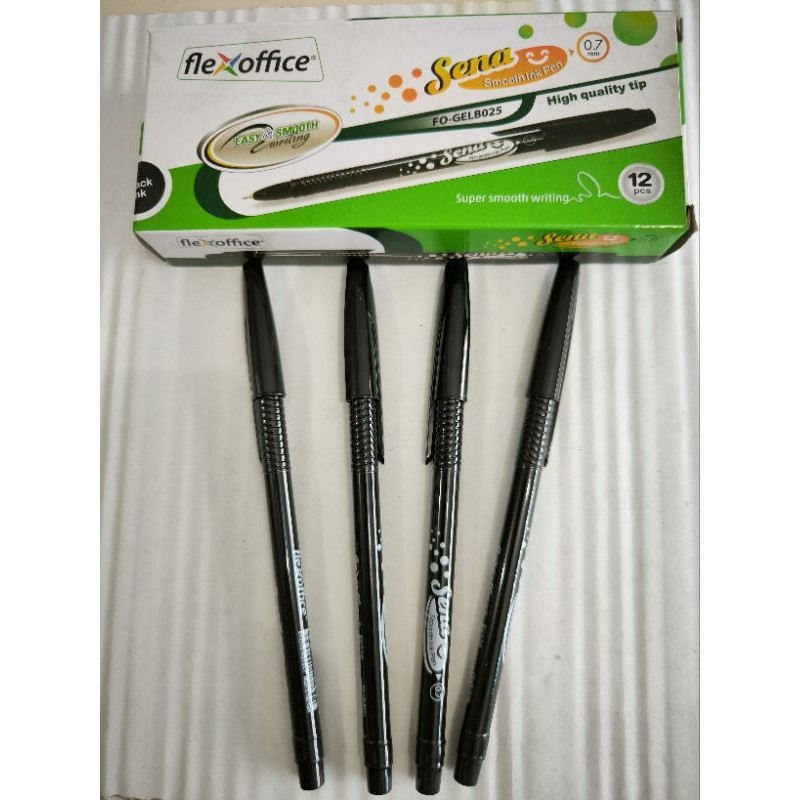 

Pulpen Flexoffice Sena 0.7mm black