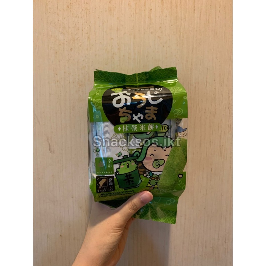 

Matcha Prince Rice Roll Cracker Soy Milk / Peanut / Seaweed / Egg Yolk