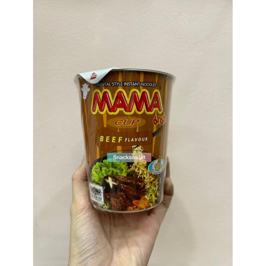 

[Cup] Mama Instant Noodles Chicken / Beef / Shrimp Tom Yum / Seafood
