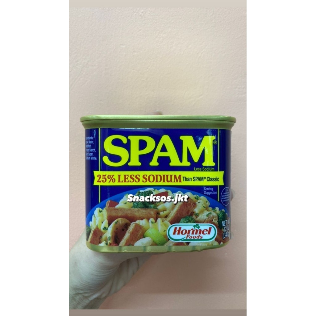 

Spam Classic / Spam 25% Less Sodium / Spam Lite