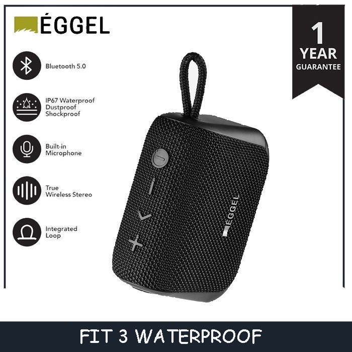 Eggel Fit 3 Waterproof Bluetooth Speaker