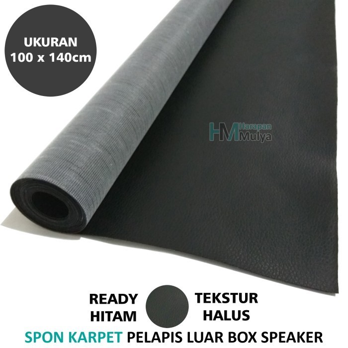 (100x140 cm) Spon Kain Karpet Pelapis Luar Hardcase Box Speaker Halus