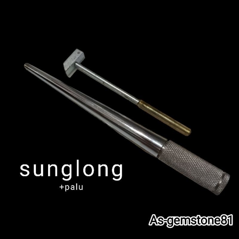Sunglon  palu alat untuk masang batu akik dan permata