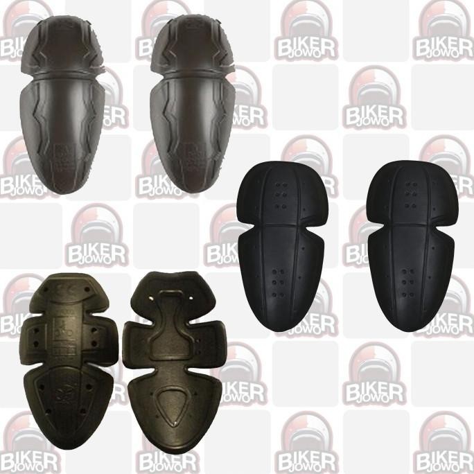 Update Inner Protektor Lutut Kaki Celana Touring Knee Protector Karet Pads - B ~