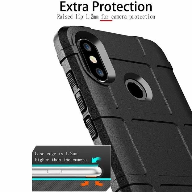 Terlaris Case XIAOMI MI 8 MI8 Case Rugged Shield Armor Softcase Casing 
