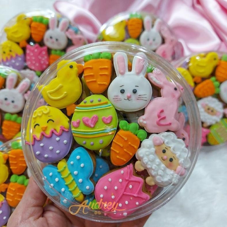 

CR - COOKIES/ KUE KERING/ KUKIS HIAS/ KADO SOUVENIR/ HAMPERS GIFT PASKAH/ EASTER/ LUCU/ ANAK ULANG TAHUN TERLARIS