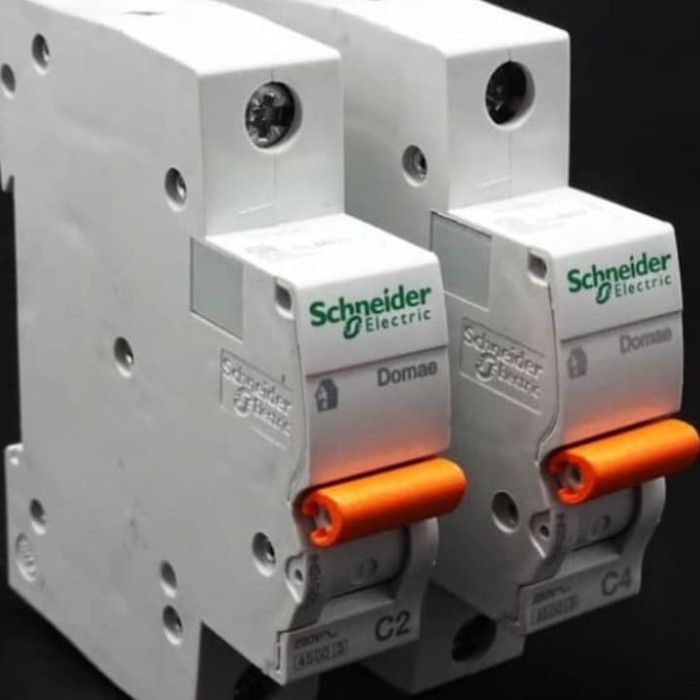 MCB schneider 2A & 4A 1pole domae