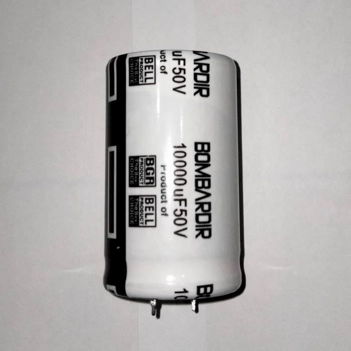 Terlaris Elco Kapasitor Bombardir 10000Uf 50V Heavy Duty Capacitor Promo Terbaru
