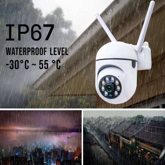 Premium Cctv Wifi V380 Mini Tersembunyi Tanpa Kabel Kamera Cctv Outdoor Full