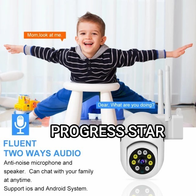 Murah TERBARU IP CAM CCTV OUTDOOR SPEED DOME V380 360 DERAJAT PTZ WIRELESS