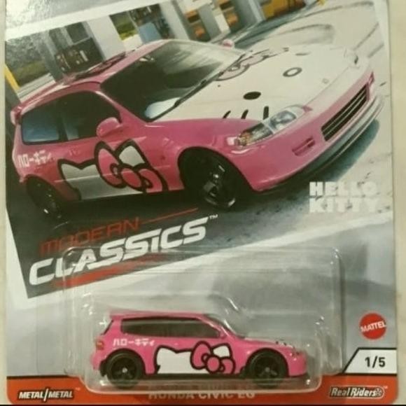 hotwheels honda civic eg hello kitty