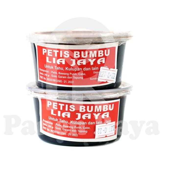 

>>>>>] Petis Bumbu Lia Jaya Siap Makan / Petis Bumbu Siap Saji