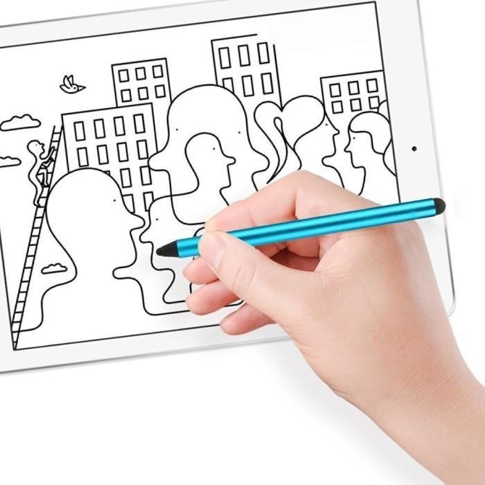 NEW STYLUS PEN MURAH UNIVERSAL PENSIL STYLUSH HP ANDROID IPHONE BEST