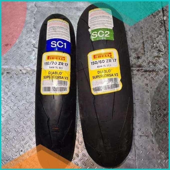 Ban Pirelli Diablo Supercorsa V3 110 & 150 CRF CBR GSX 150 R15 V3 MT15