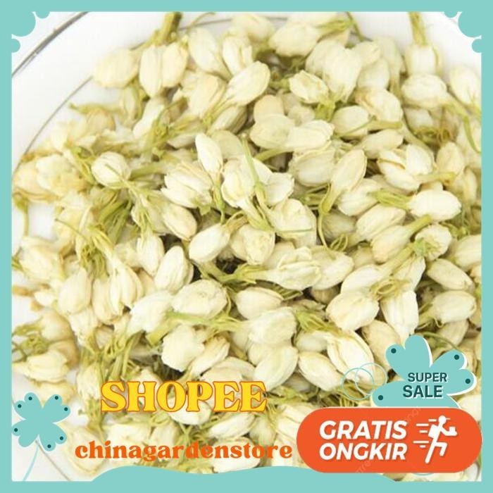 

TEH KUNCUP BUNGA MELATI JASMINE / DRIED JASMINE BUDS FLOWER TEA 50G TERMURAH