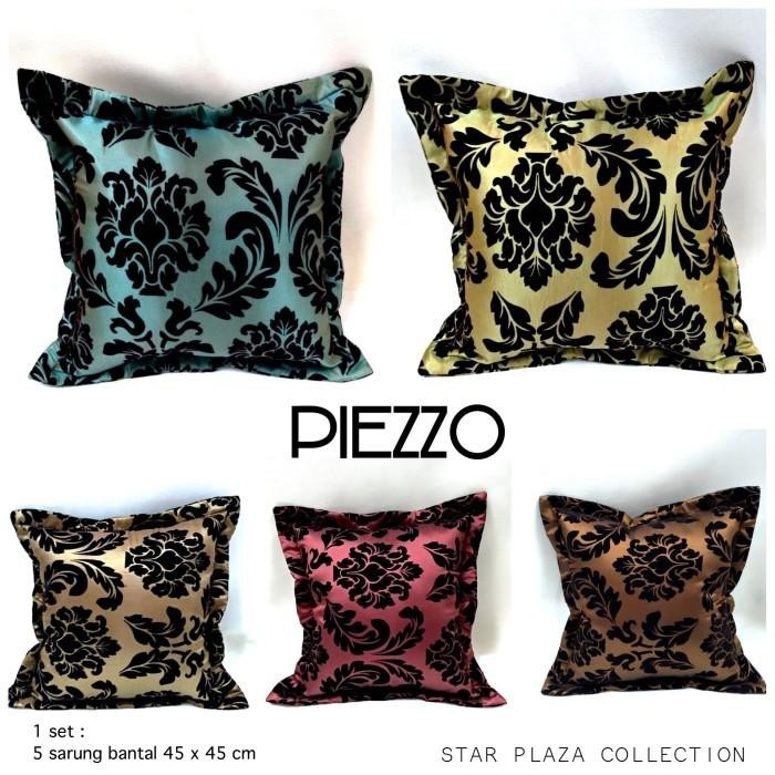 1 Set Sarung Bantal Sofa / Kursi (5 Sarung Bantal) 45X45 - Piezzo