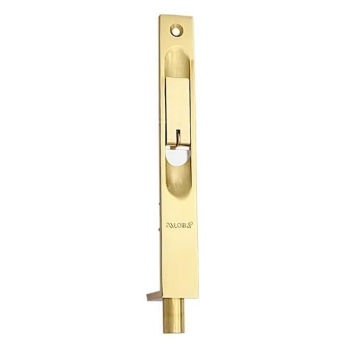 Grendel Tanam Paloma 6 Inch Flush Bolt Kuning Gold Slot Pintu Fbp 601