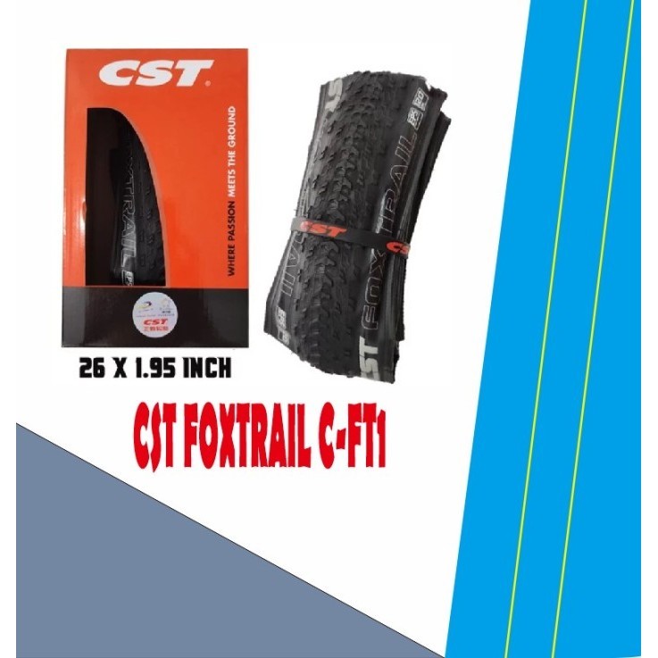 Terbaru Ban Luar Cst Foxtrail C-Ft1 Ban Luar Sepeda Mtb 26 X 1.95 Mtb Kevlar 1 Promo Terlaris