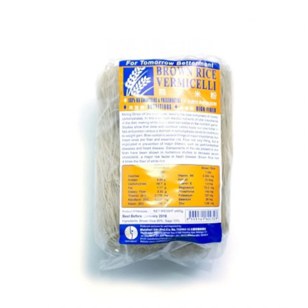 

Brown Rice Vermicelli 400Gr 049