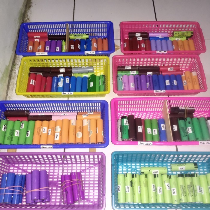 Best Seller Baterai Panasonic NCR 18650 copotan bekas laptop kapasitas real