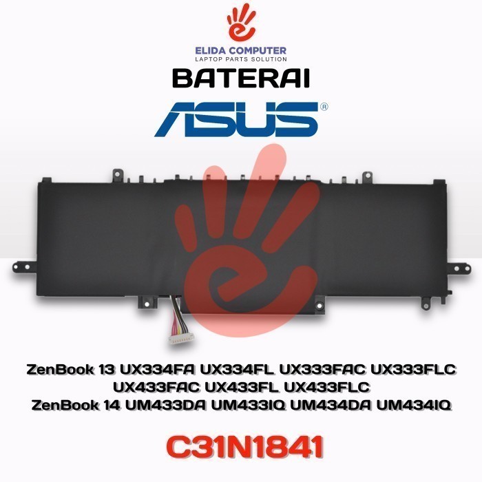 New Baterai Asus ZenBook 14 UX434FL UX434FLC UX434FQ UX434IQ C31N1841