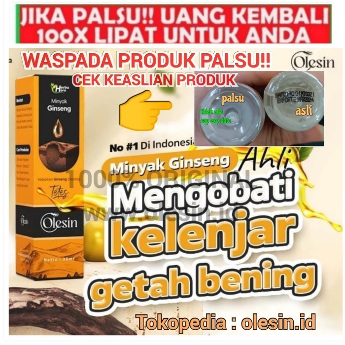 

Bisa Cod Minyak Gingseng Olesin.Id Olesin Id Bpom Alami Berkualitas
