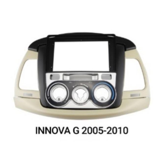 Frame Head Unit Android Toyota Innova 9" Inch 2005-2010