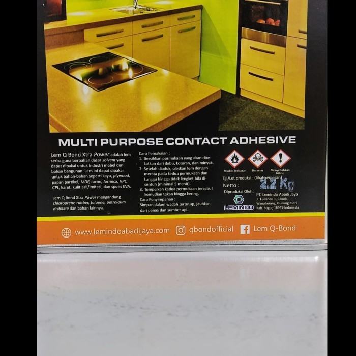 Lem Qbond Xtra Power 9Kg Barangbaru