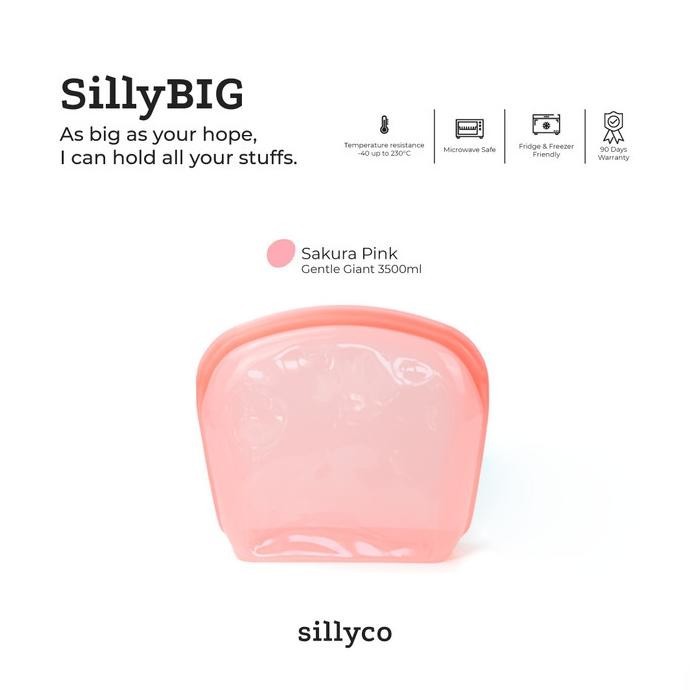 Sillyco - Sillybig Gentle Giant - Reusable Standing Silicone Storage