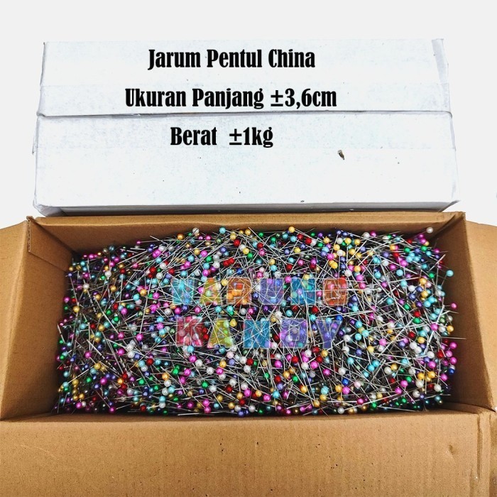 Dus Jarum Pentul China 1Kg Terbaru
