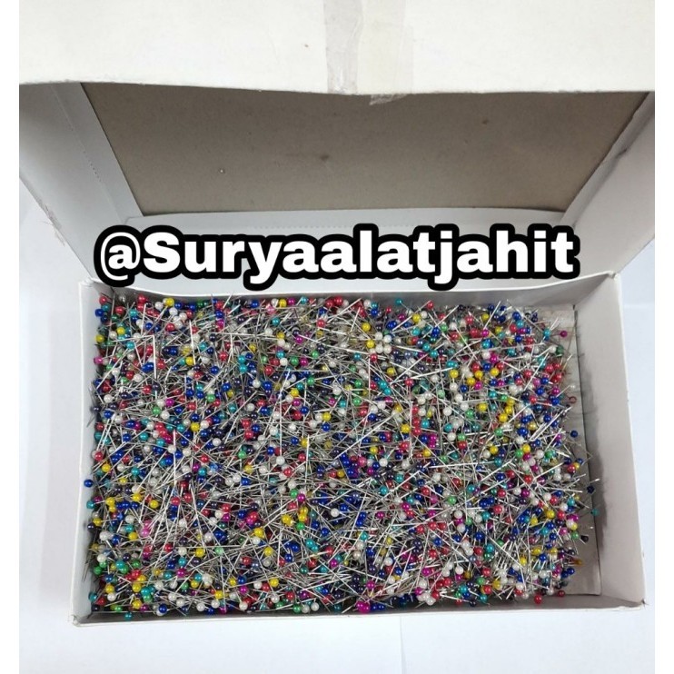 Jarum Pentul Kiloan Berwarna 1Kg/Ktk Barangbaru